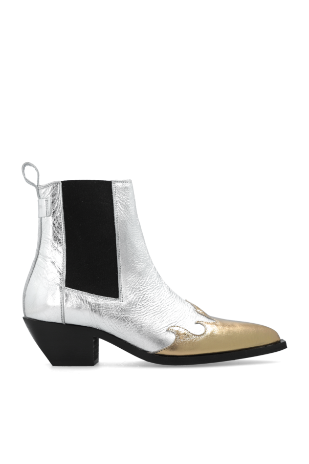 AllSaints Dellaware heeled ankle boots Women s Shoes Tgkb5Shops Skaffa dina sneakers idag